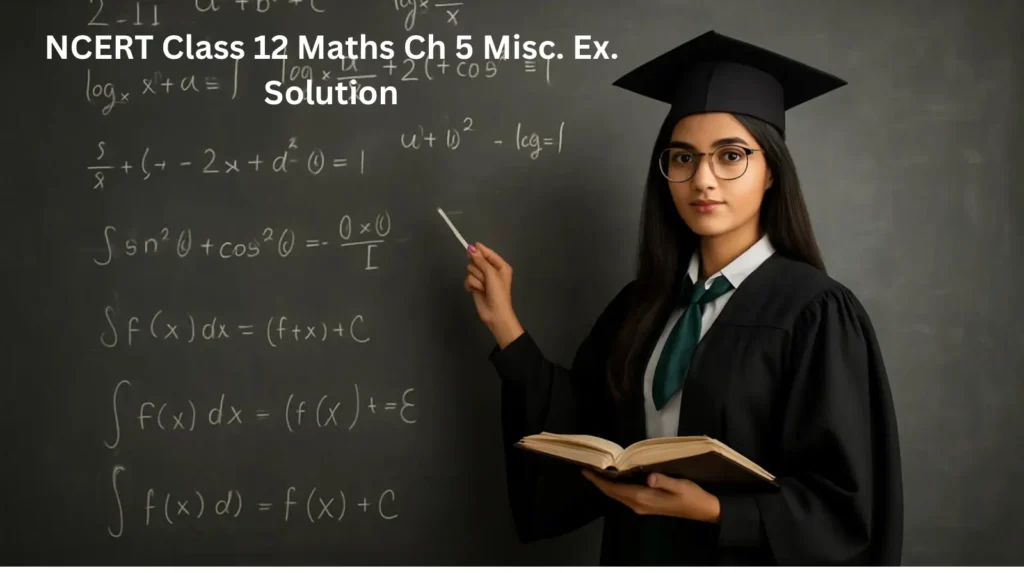 NCERT Class 12 Maths Ch 5 Misc. Ex. Solution
